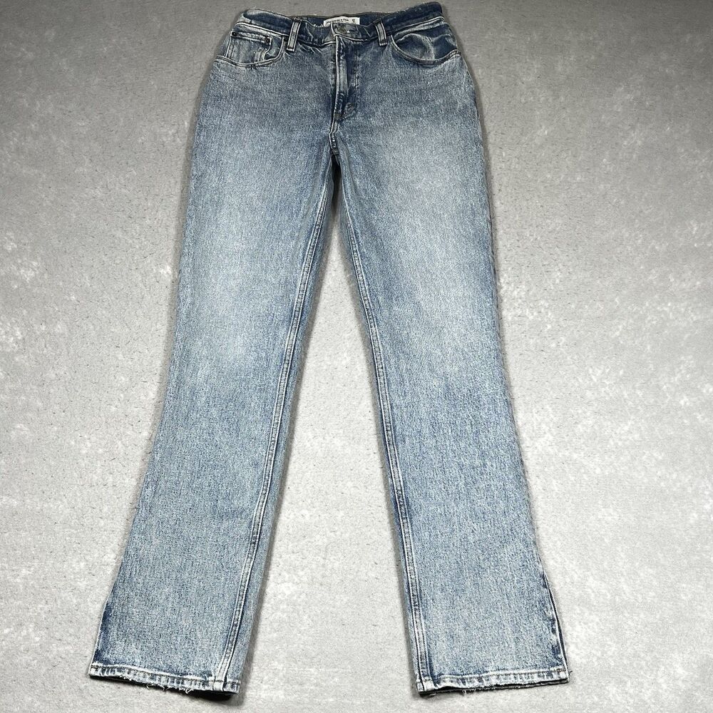 Abercrombie & Fitch Jeans Womens Size 27/4 The '90s Straight Ultra High-Rise